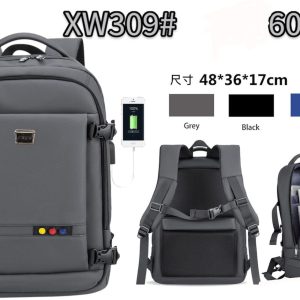 Mochila de viaje o "escolar (negro,azul y gris)